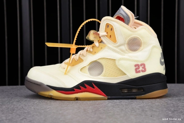 DH8565-100 5 Jordan OFF-WHITE Retro Sail 0808